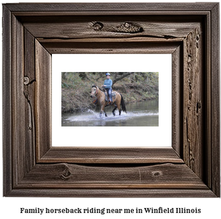 family horseback riding near me in Winfield, Illinois